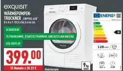 Marktkauf Exquisit wärmepumpen-trockner twp903-410 Angebot