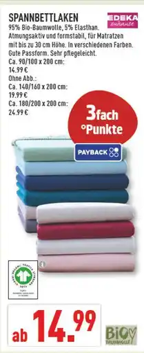 Marktkauf Edeka zuhause spannbettlaken Angebot
