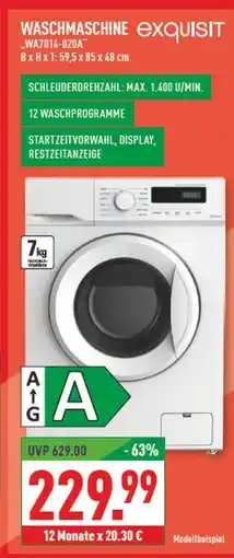 Marktkauf Exquisit waschmaschine Angebot