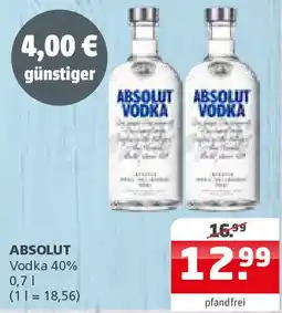 Getränke Quelle ABSOLUT Vodka Angebot