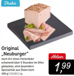 KONSUM Original ,,Neuburger" Angebot