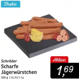 KONSUM Schröder Scharfe Jägerwürstchen Angebot