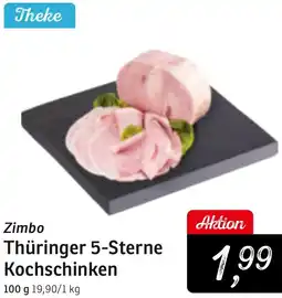 KONSUM Zimbo Thüringer 5-Sterne Kochschinken Angebot