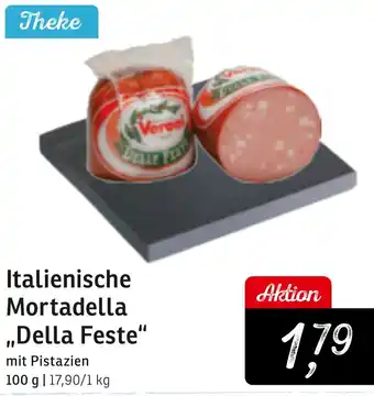 KONSUM Italienische Mortadella ,,Della Feste" Angebot