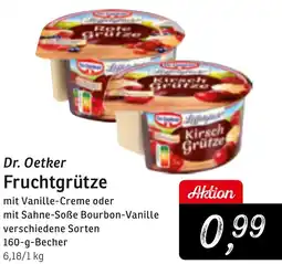 KONSUM Dr. Oetker Fruchtgrütze Angebot