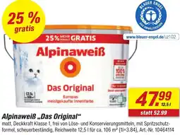 toom Baumarkt Alpinaweiß ,,Das Original" Angebot
