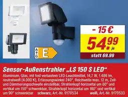 toom Baumarkt Sensor-Außenstrahler ,,LS 150 S LED" Angebot