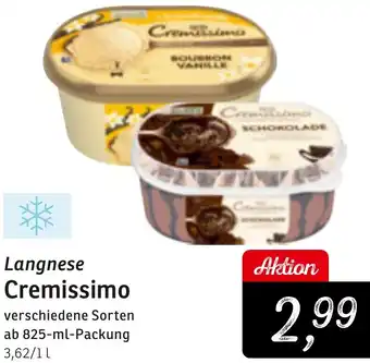 KONSUM Langnese Cremissimo Angebot