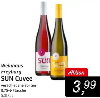 KONSUM Weinhaus Freyburg SUN Cuvee Angebot