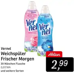 KONSUM Vernel Weichspüler Frischer Morgen Angebot