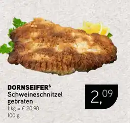 Dornseifer DORNSEIFERS Schweineschnitzel gebraten Angebot