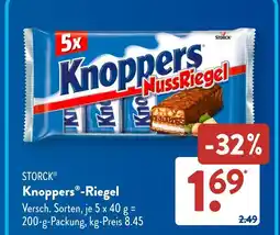 Aldi Süd Storck knoppers nussriegel Angebot