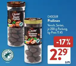Aldi Süd Choceur mandel pralinen Angebot