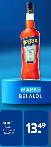 Aldi Süd Aperol Angebot