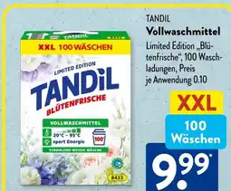 Aldi Süd Tandil vollwaschmittel blütenfrische Angebot