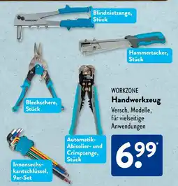 Aldi Süd Workzone blindnietzange Angebot