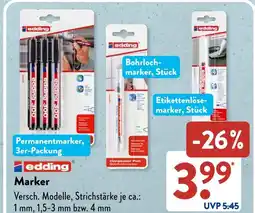 Aldi Süd Edding permanentmarker Angebot