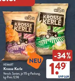 Aldi Süd Heimart krosse kerle - butter knoblauch Angebot