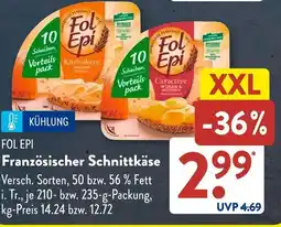 Aldi Süd Fol epi französischer schnittkäse kürbiskern Angebot