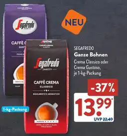 Aldi Süd Segafredo ganze bohnen crema classico Angebot