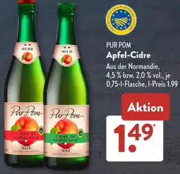 Aldi Süd Pur pom apfel-cidre herb Angebot