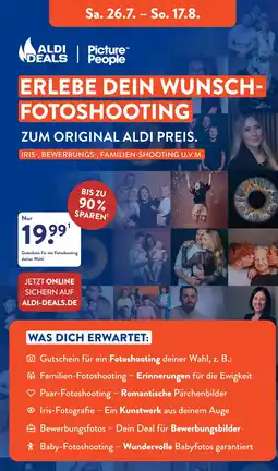 Aldi Süd Picture people fotoshooting gutschein Angebot