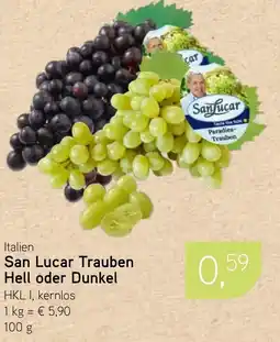 Dornseifer Italien San Lucar Trauben Hell oder Dunkel Angebot