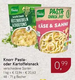 Dornseifer Knorr Pasta- oder Kartoffelsnack Angebot