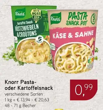 Dornseifer Knorr Pasta- oder Kartoffelsnack Angebot