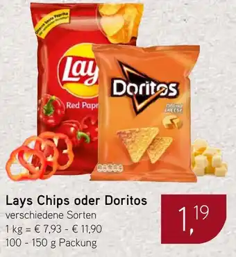 Dornseifer Lays Chips oder Doritos Angebot