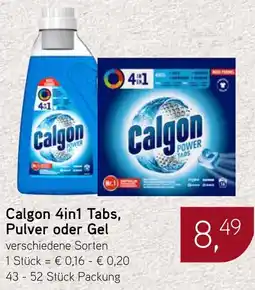 Dornseifer Calgon 4in1 Tabs, Pulver oder Gel Angebot