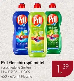 Dornseifer Pril Geschirrspülmittel Angebot