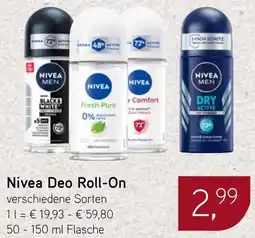 Dornseifer Nivea Deo Roll-On Angebot