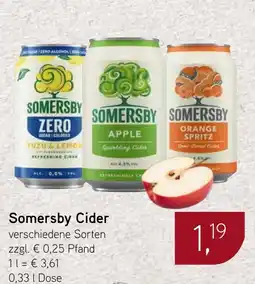 Dornseifer Somersby Cider Angebot
