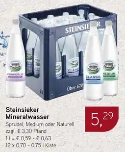 Dornseifer Steinsieker Mineralwasser Angebot