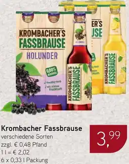 Dornseifer Krombacher Fassbrause Angebot