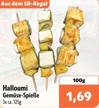 Aktiv Irma Halloumi Gemüse-Spieße Angebot