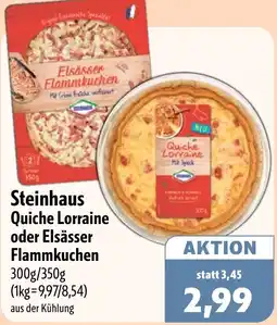 Aktiv Irma Steinhaus Quiche Lorraine oder Elsässer Flammkuchen Angebot