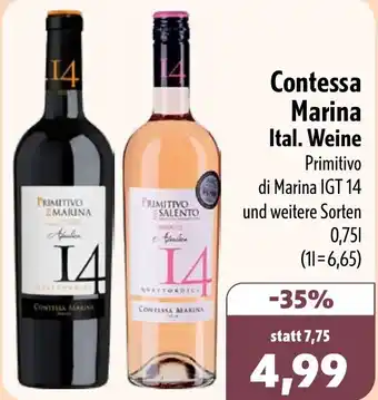 Aktiv Irma Contessa Marina Ital. Weine Angebot
