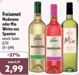Aktiv Irma Freixenet Mederano oder Mia Weine aus Spanien Angebot