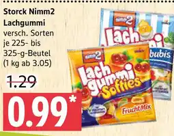 Marktkauf Storck Nimm2 Lachgummi Angebot