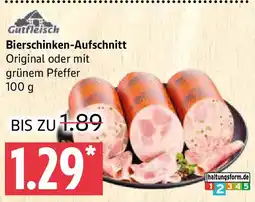 Marktkauf Gutfleisch Bierschinken-Aufschnitt Angebot