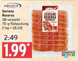 Marktkauf ABRAHAM Serrano Reserva Angebot