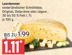 Marktkauf Leerdammer Original, Delacréme oder Légere Angebot
