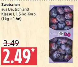 Marktkauf Zwetschen Angebot