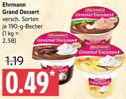 Marktkauf Ehrmann Grand Dessert Angebot