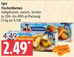 Marktkauf Iglo Fischstäbchen Angebot