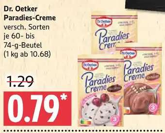Marktkauf Dr. Oetker Paradies-Creme Angebot