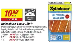 toom Baumarkt Xyladecor Holzschutz-Lasur ,,2in1" Angebot