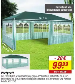 toom Baumarkt Partyzelt Angebot
